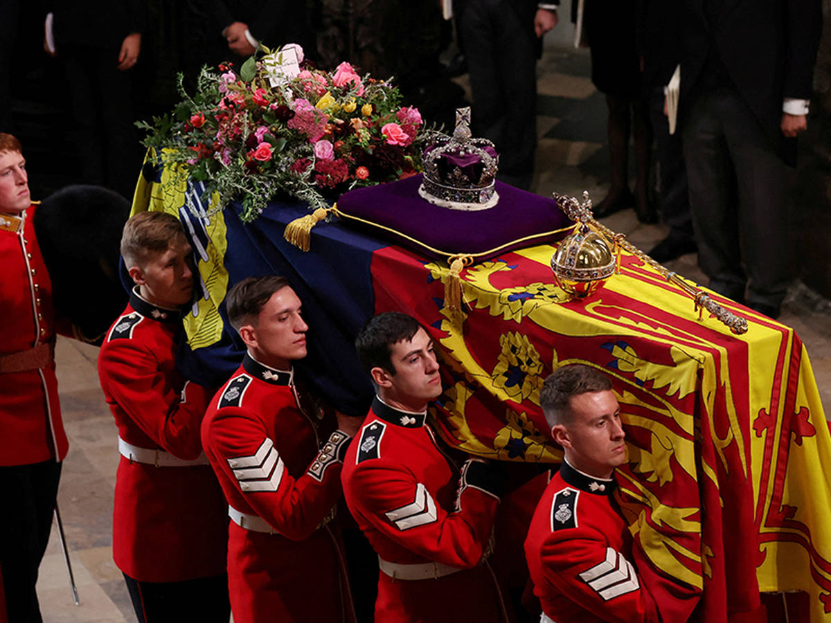 World leaders, foreign dignitaries present as Queen Elizabeth II is ...